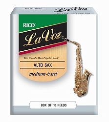RICO RJC10MH Трости для саксофона альт LaVoz Medium Hard
